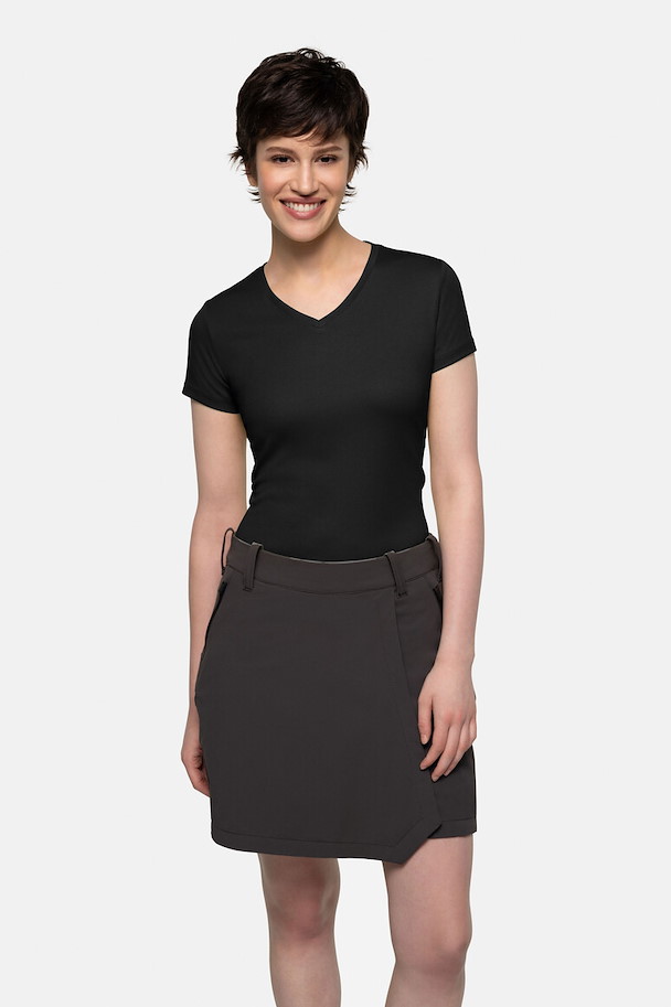 HAKRO Damen V-Shirt COOLMAX