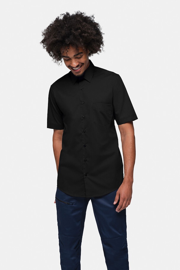 Herren Hemd MIKRALINAR 1/2 Arm 